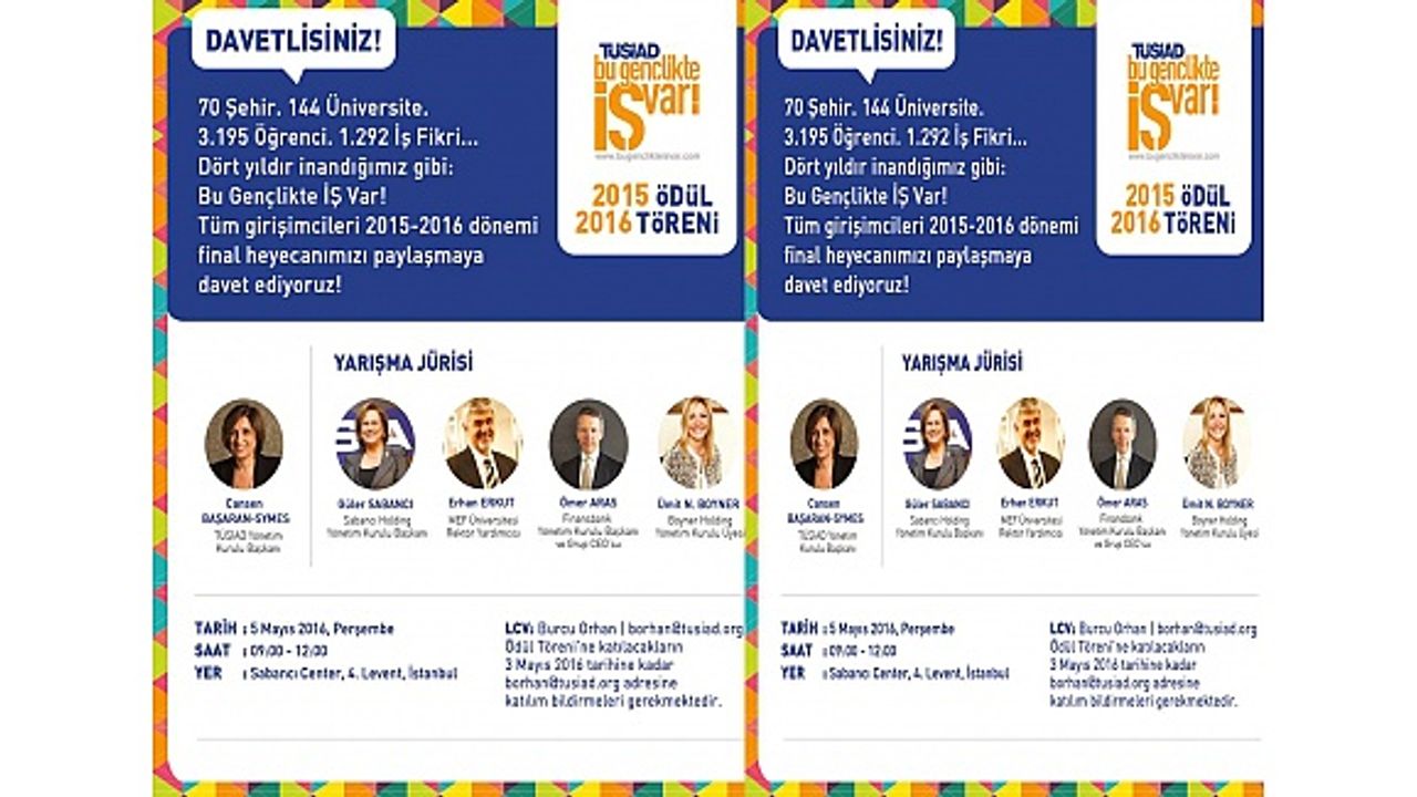 Bu Gençlikte İş Var Yarışmasında Heyecan Dorukta