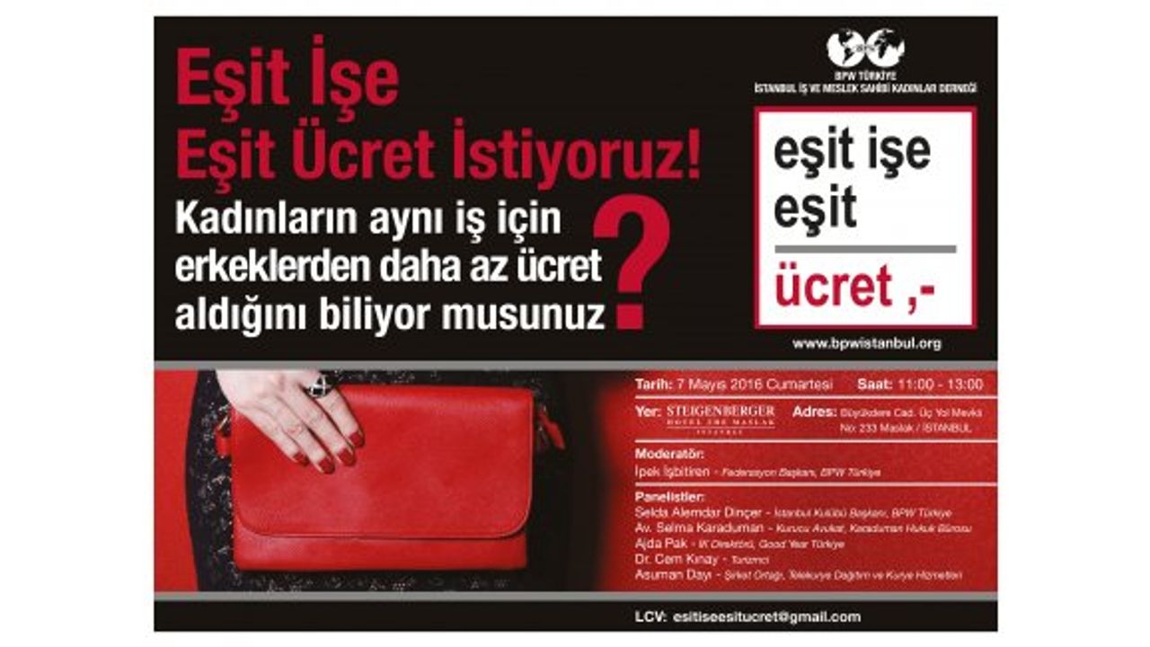 Kadınlar Ne İster? Eşit İşe Eşit Ücret İstiyoruz