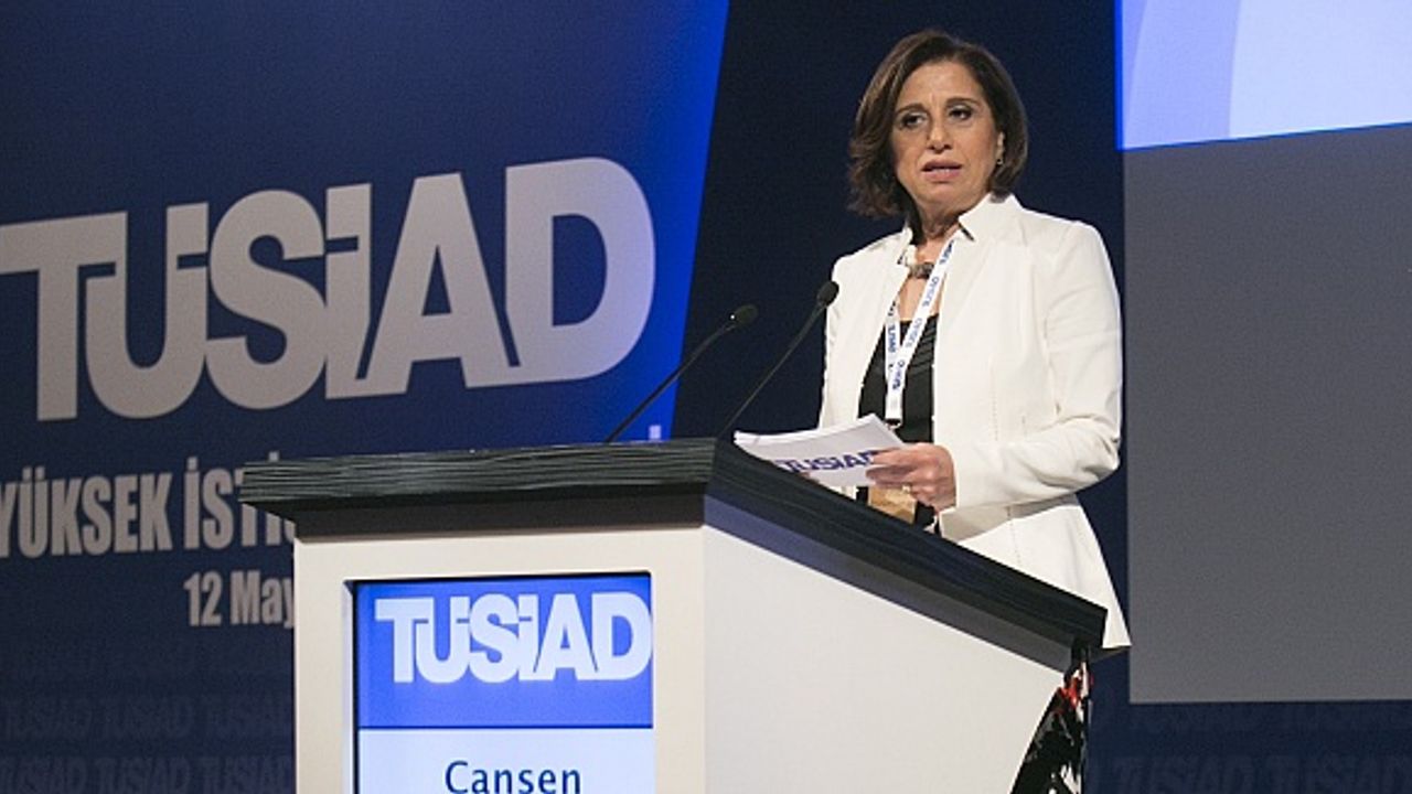 TÜSİAD Başkanı Cansen Başaran Symes:”172 maddelik program etkili şekilde uygulanmalı”