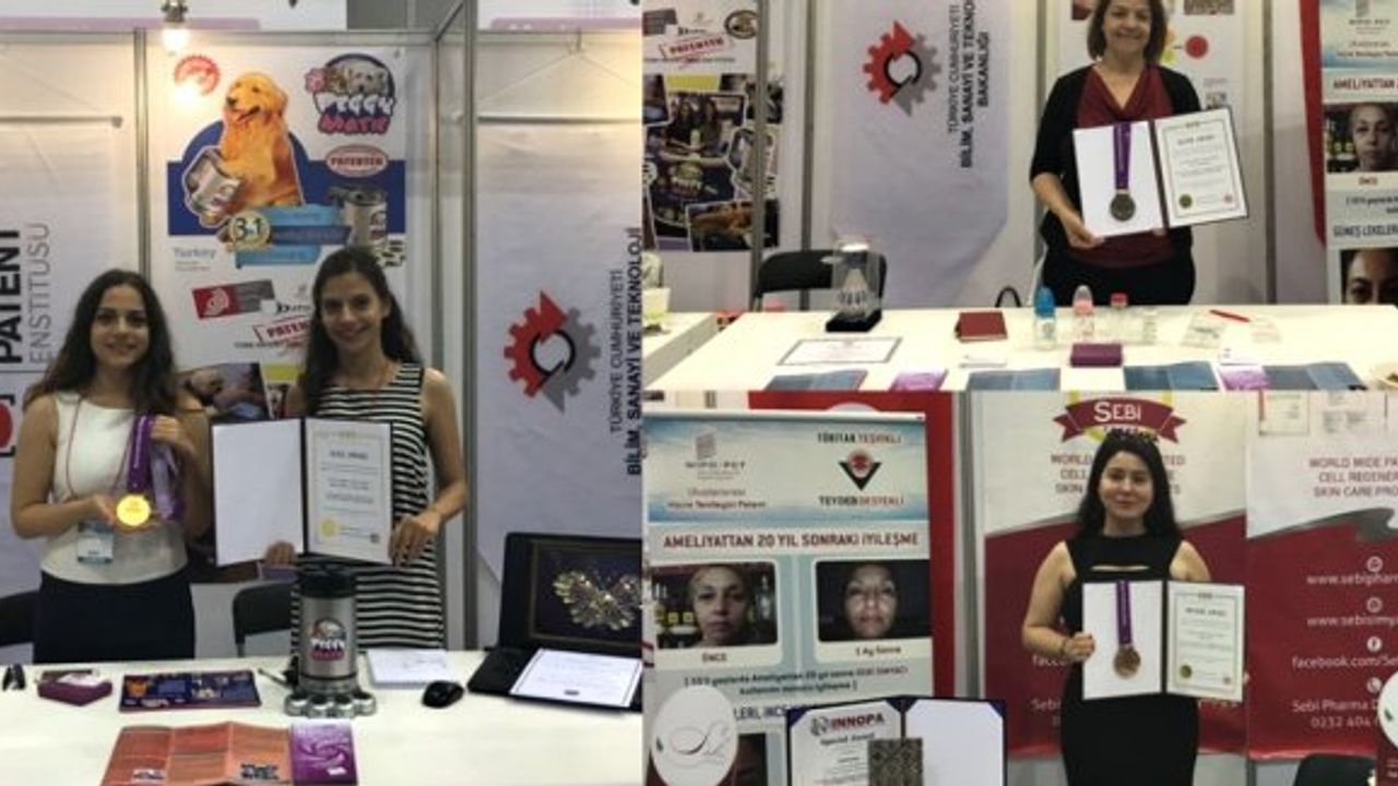 Türk kadın buluşçular Kore’de altın, gümüş ve bronz madalya kazandı