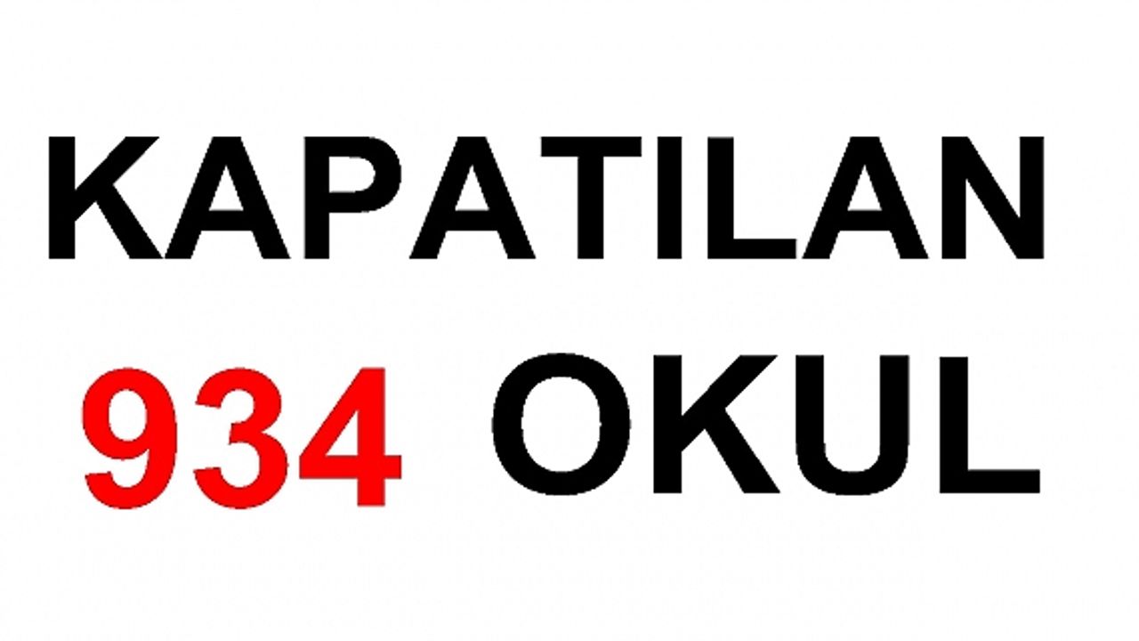 İşte OHAL ile kapatılan okullar, üniversiteler, hastaneler, dernekler, vakıflar