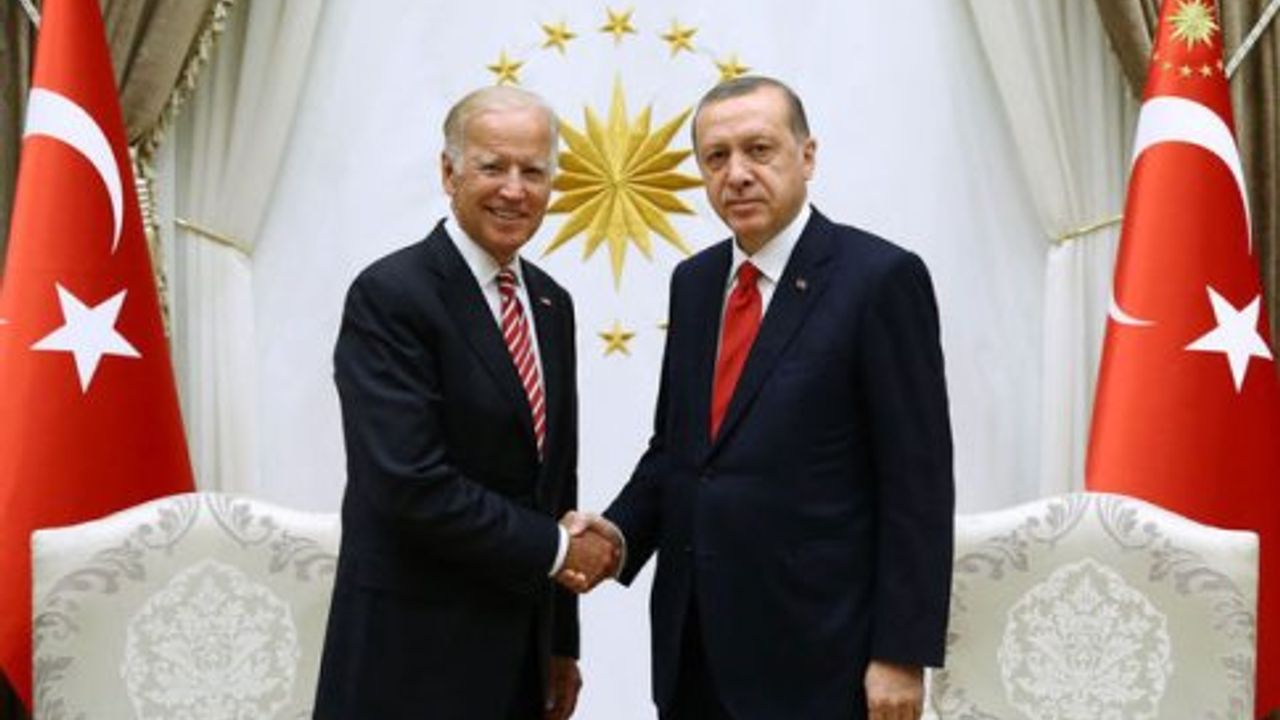 Cumhurbaşkanı Erdoğan ve ABD Başkan Yardımcısı Biden'den işbirliği mesajı