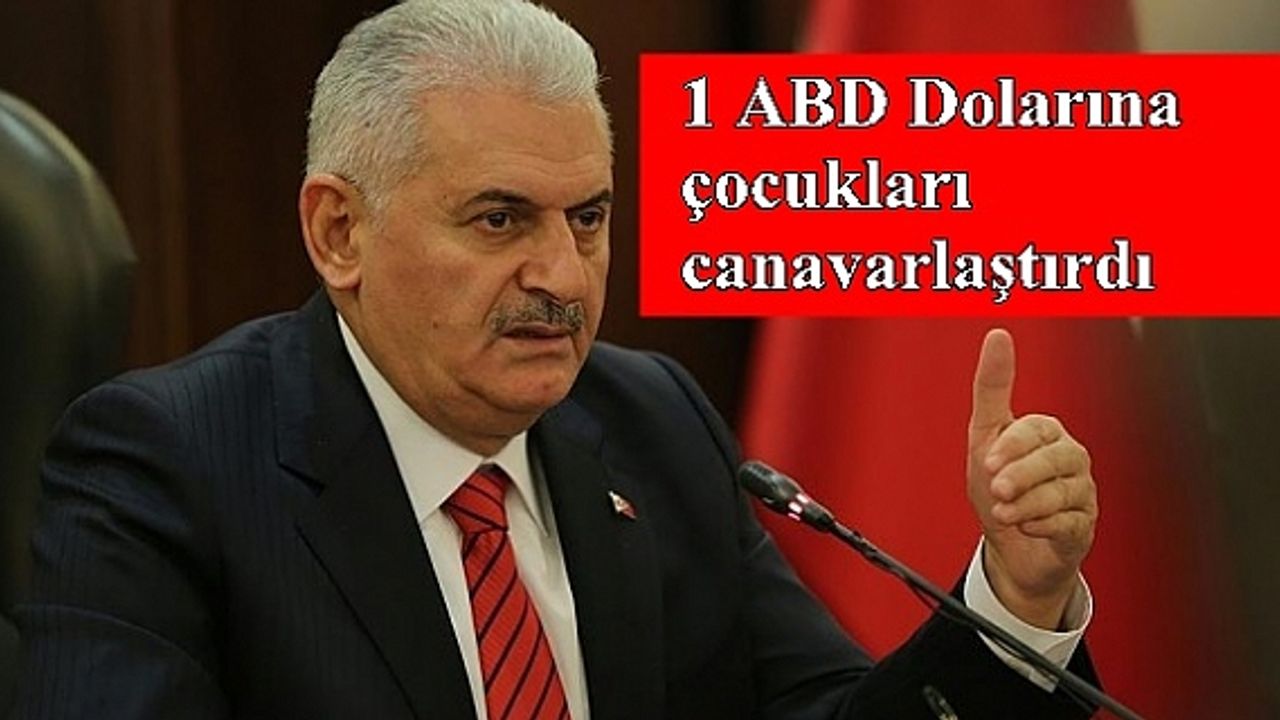 Yıldırım;"FETÖ 1 ABD dolarına çocukları canavarlaştırdı”