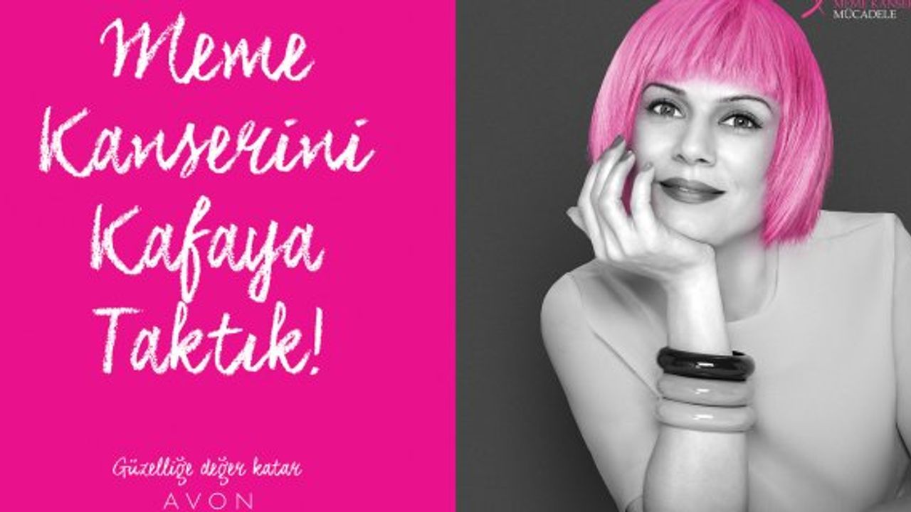 AVON’dan meme kanseri ile mücadele yeni kampanya, "kafaya taktık"  