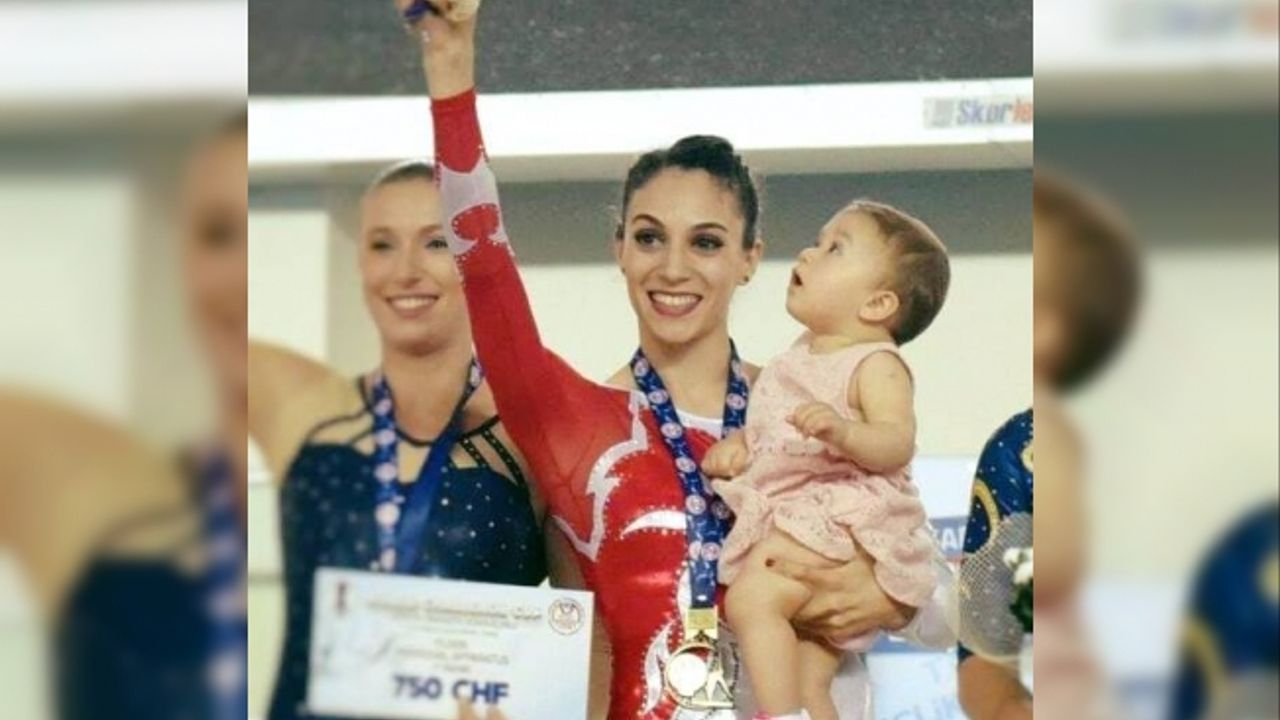 Dünya Artistik Cimnastik Şampiyonu Göksu Üçtaş Şanlı,"Kadın sporcu anne olunca sporu bırakmasın"