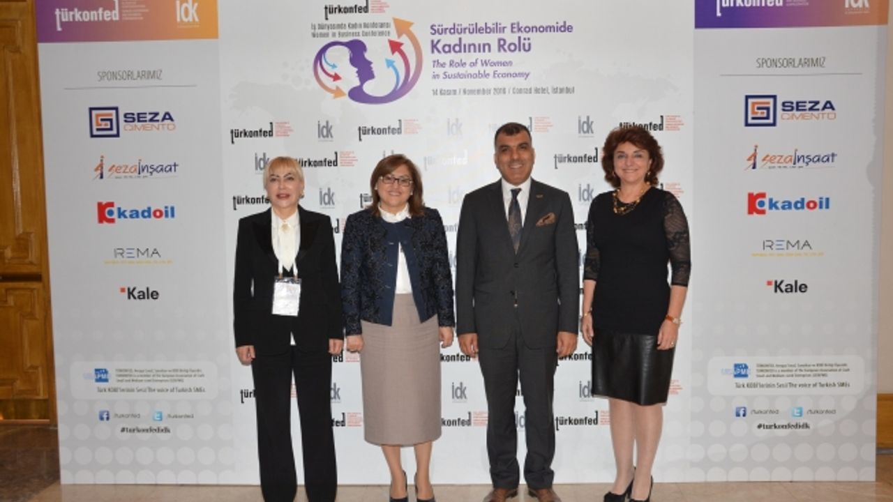 Kadın liderler TÜRKONFED zirvesinde kadın sorunlarını masaya yatırdı