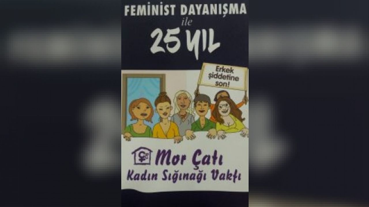 Mor Çatı'dan kitap;"Feminist dayanışmayla 25 yıl"
