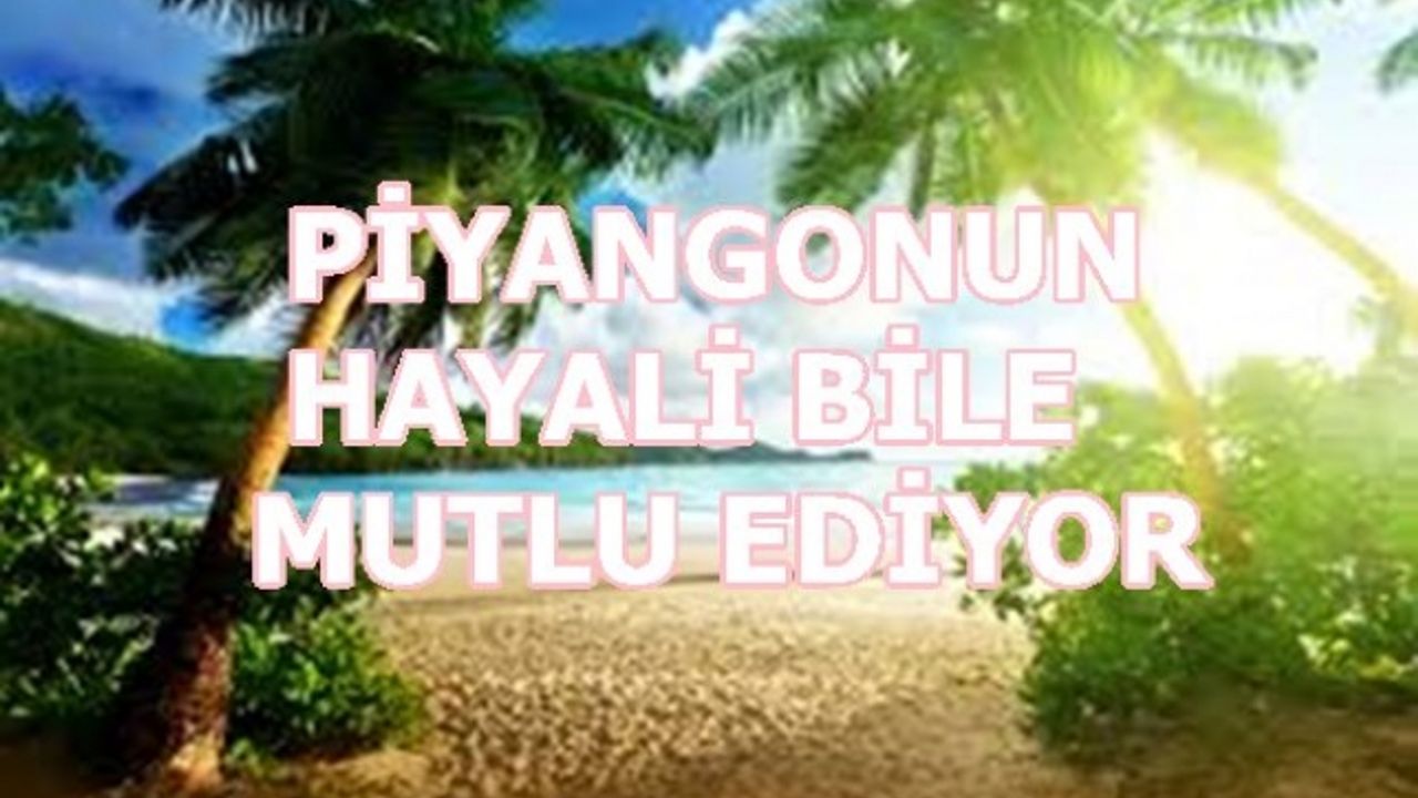 Piyangonun hayali bile mutlu etmeye yetiyor