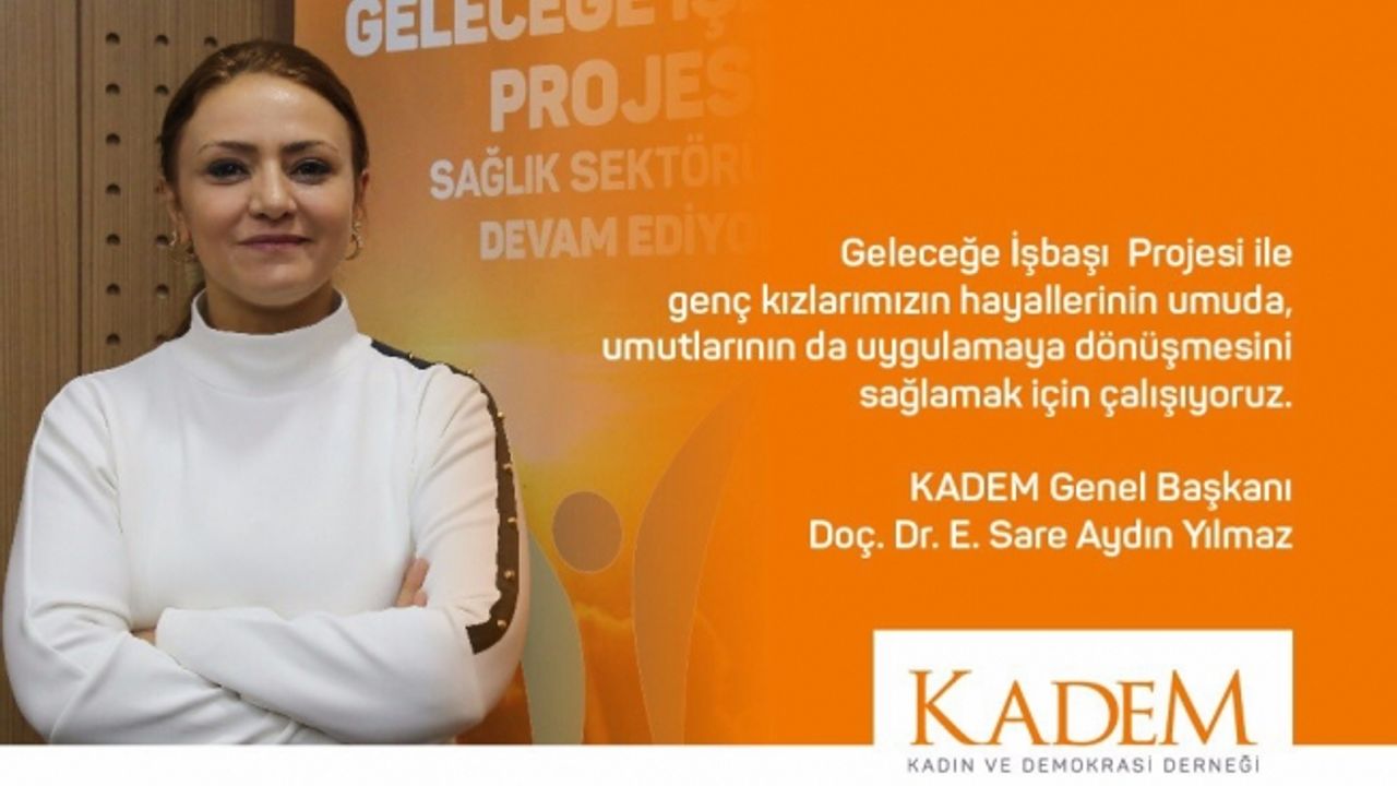 Geleceğe İşbaşı Projesi ile genç kızlar sağlık sektöründe çalışabilecek
