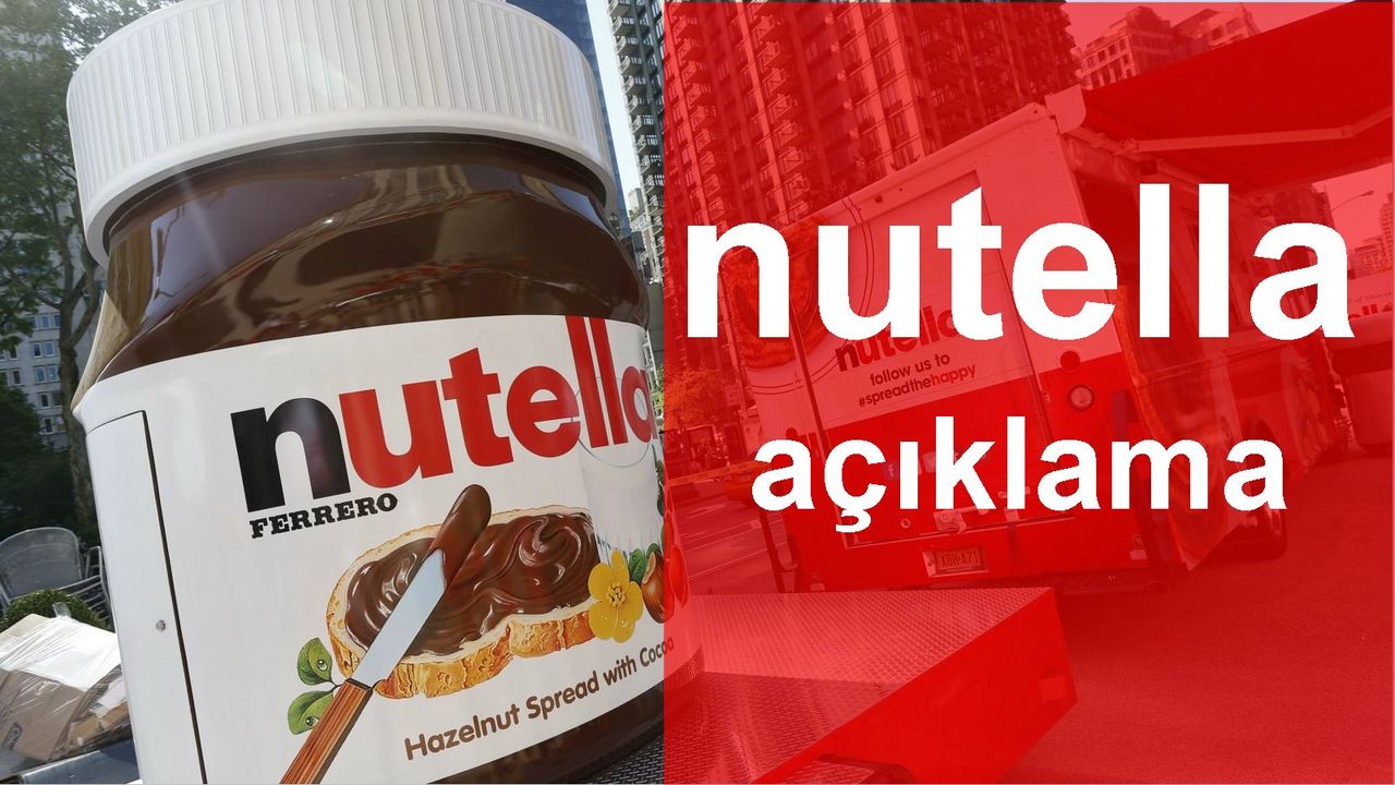 Nutella: İddialar asılsız, Palm yağı ile ilgili endişe verici durum yok