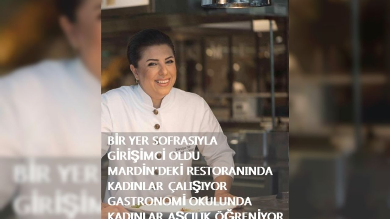 Dünyaca ünlü şef Ebru Baybara Demir, girişimciliğe yer sofrasıyla adım attı