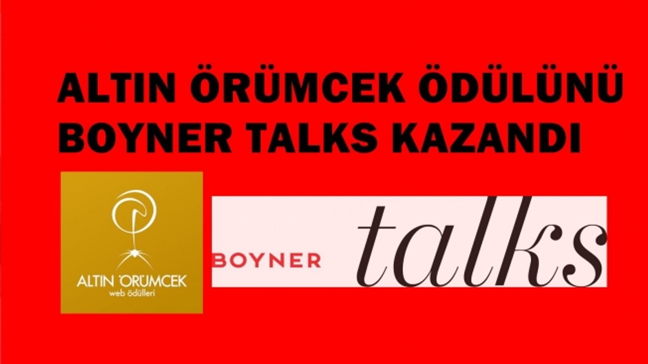 Boyner Talk, Altın Örümcek En İyi Kurumsal Blog ödülünü kazandı
