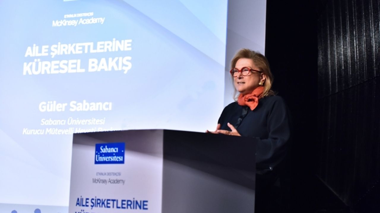 Güler Sabancı;"Genç nesil yenilikleri takip edip, eğitime açık olmalı"