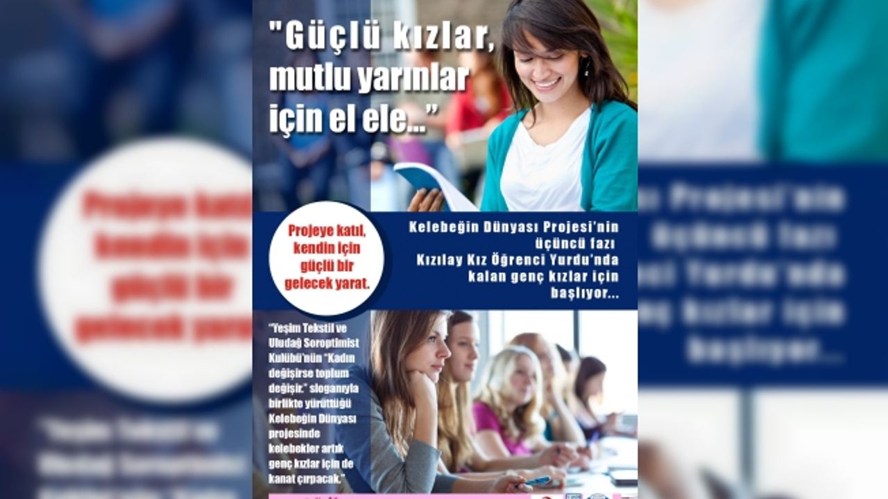 Kızılay Öğrenci Yurdu’ndaki kızlara sağlık,hukuk eğitimi verilecek