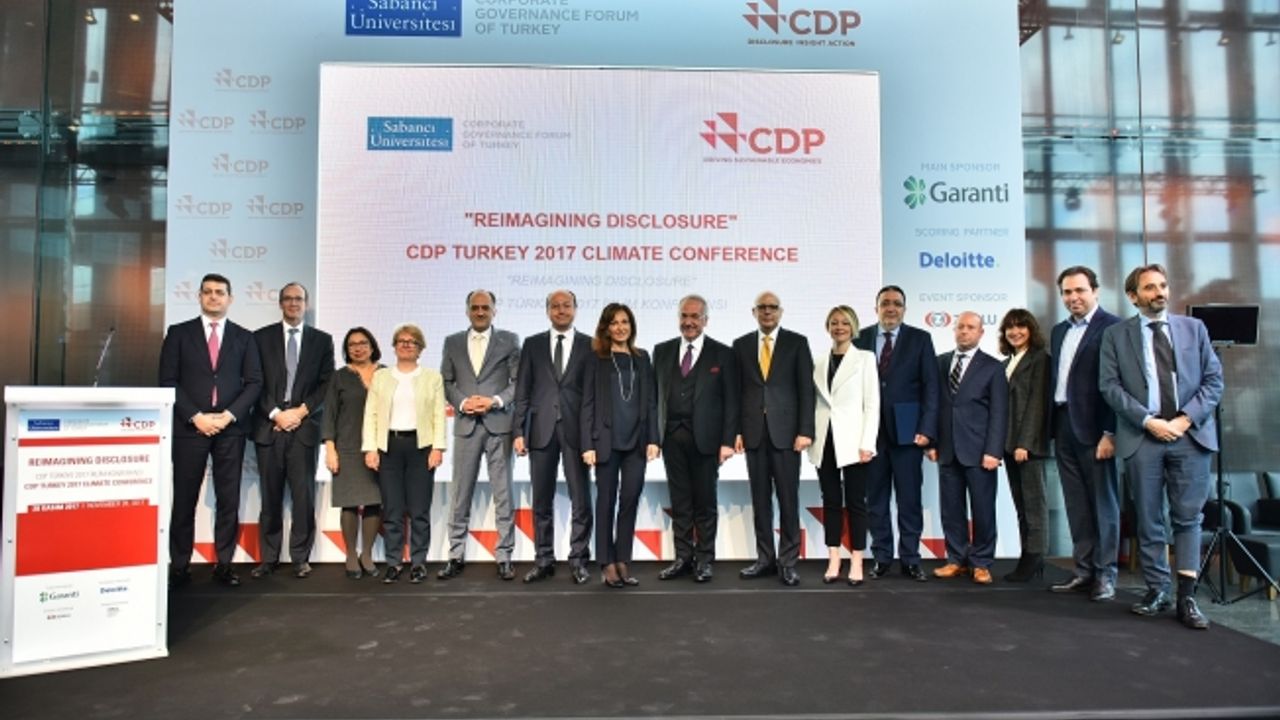 CDP Türkiye 2017 raporu açıklandı, Türkiye’den Şirketler CDP Küresel A Listesi’nde