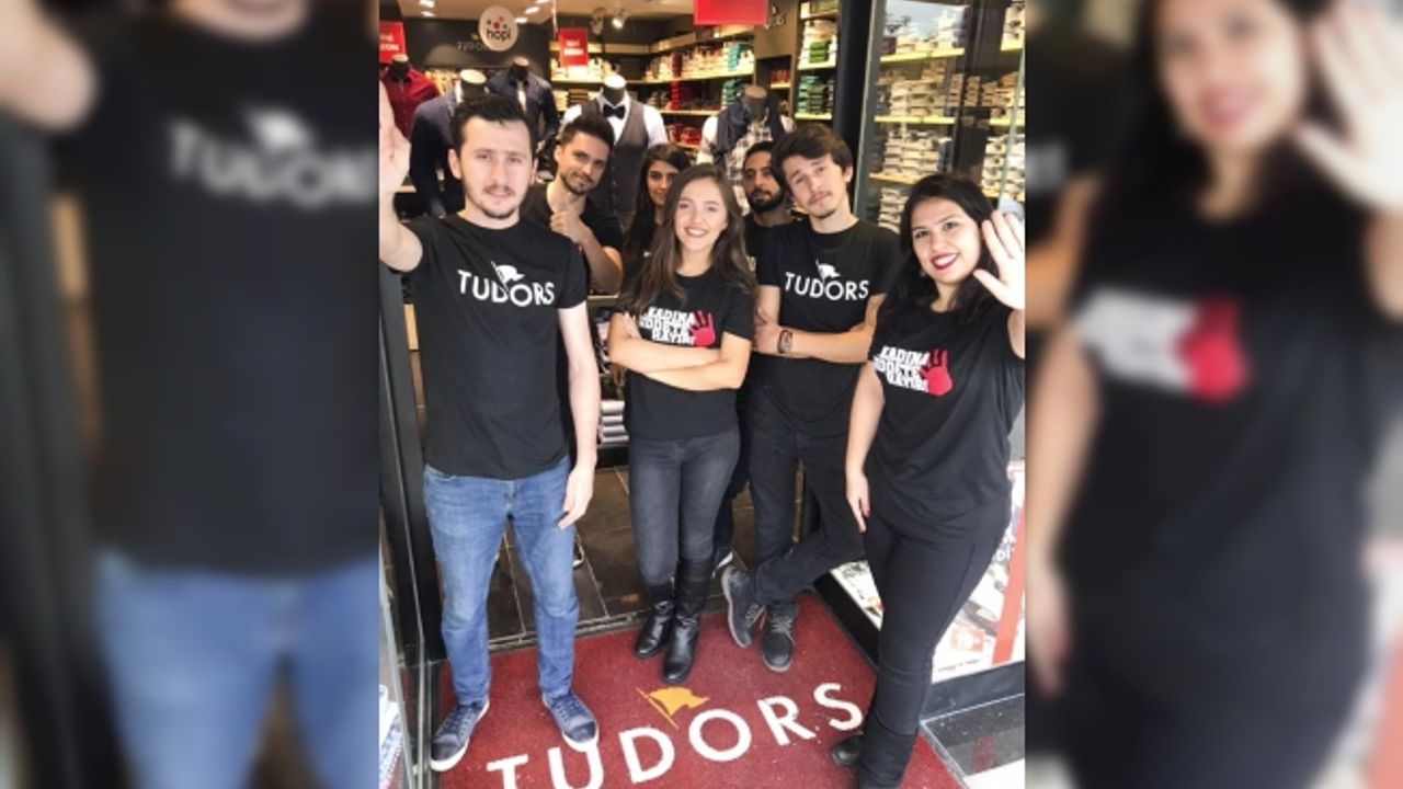 Tudors Gömlek CEO’su Yaşar Ayaydın;"Erkek markası olarak kadına şiddete dur diyoruz"
