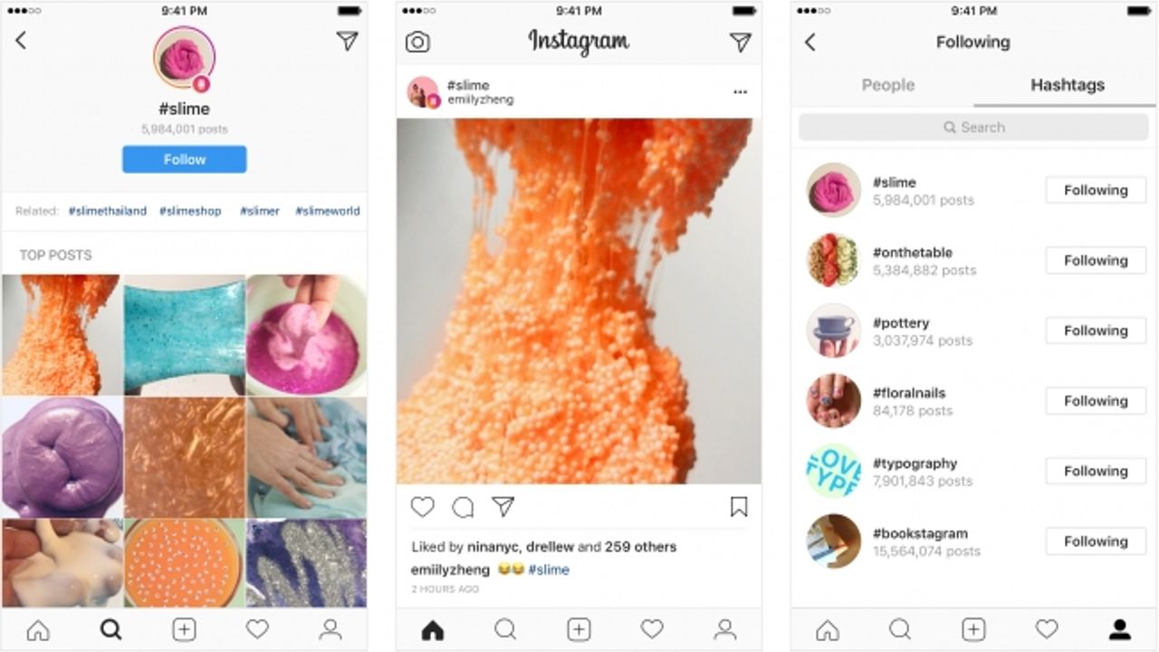 Instagram'a hashtag takip etme özelliği geldi
