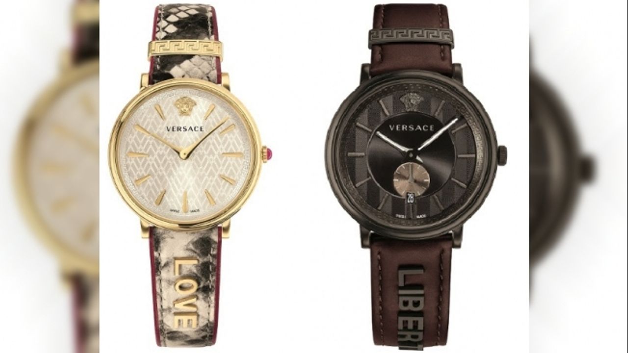 Versace'den yeni saat serisi V-Circle-Manifesto