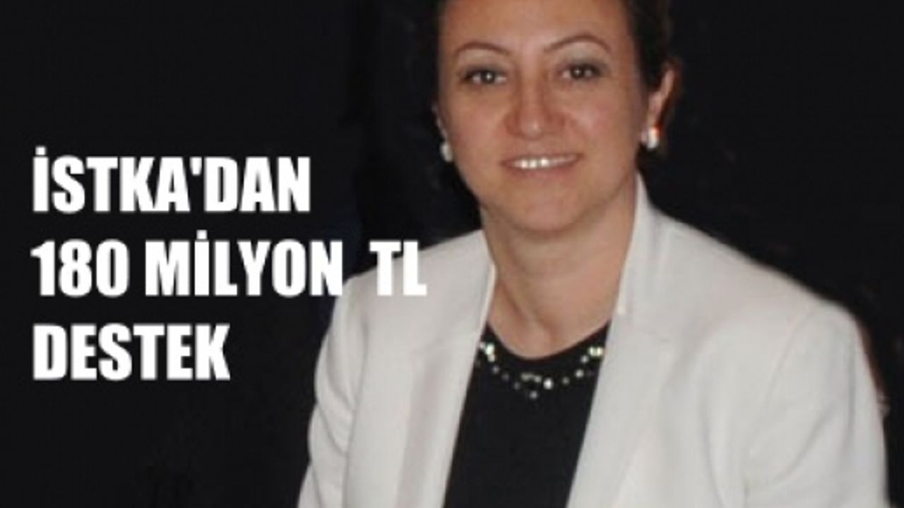 İSTKA'dan projelere 180 milyon TL mali destek