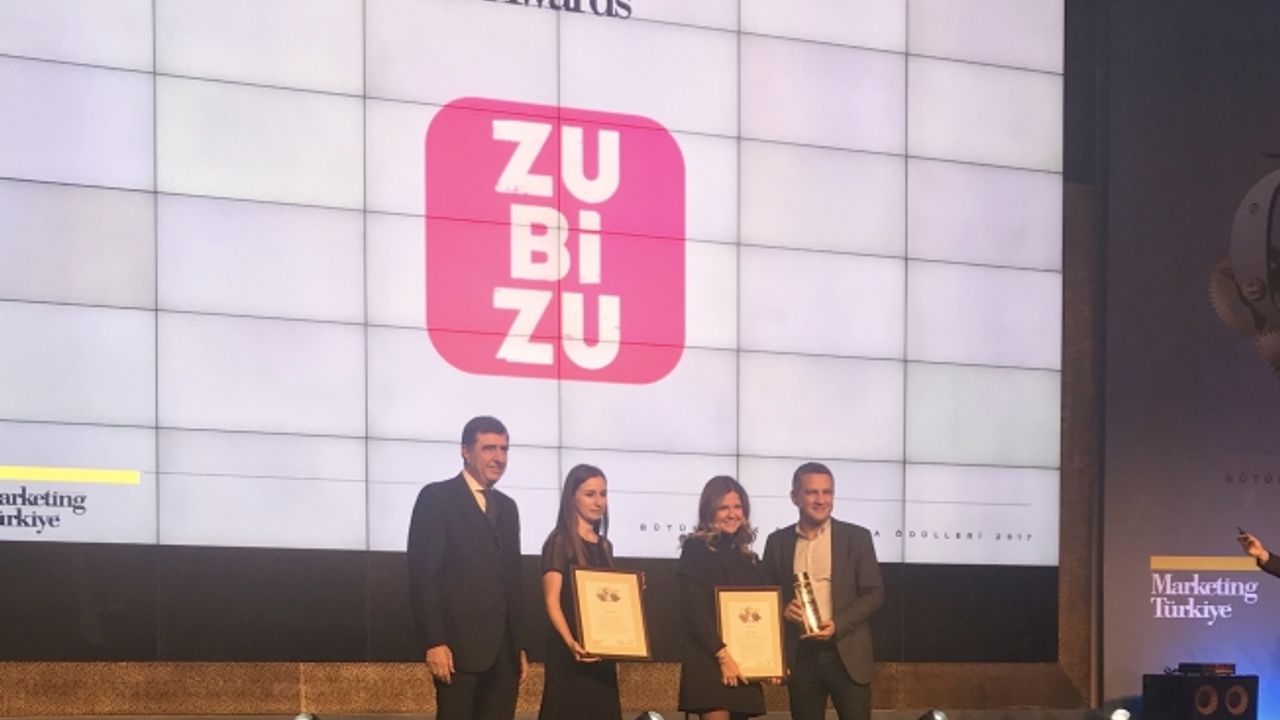 ZUBİZU Yılın En İtibarlı Mobil Uygulaması Seçildi