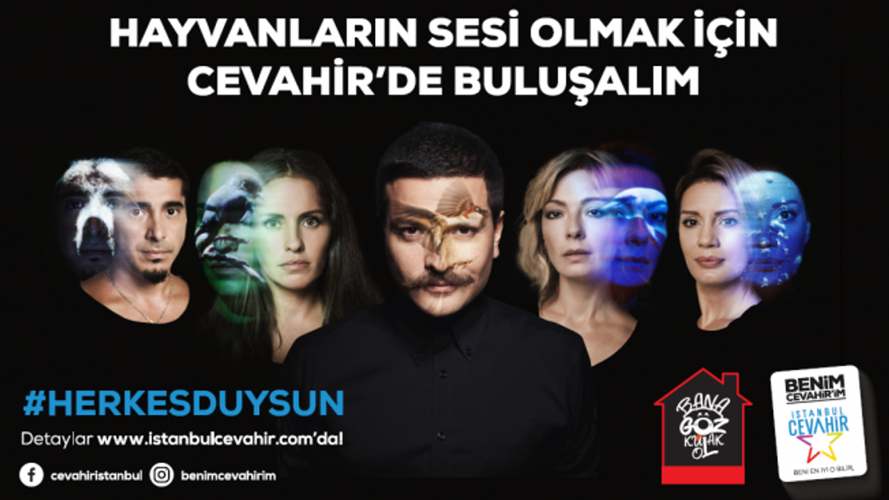 Çocuklar ve ünlüler, minik dostları için 'Herkes Duysun' diyor