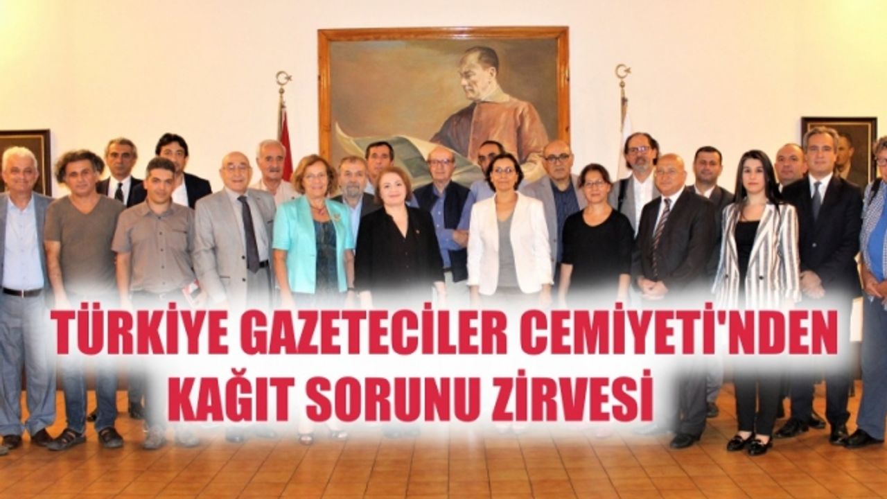 TGC’den kağıt sorunu için medya zirvesi