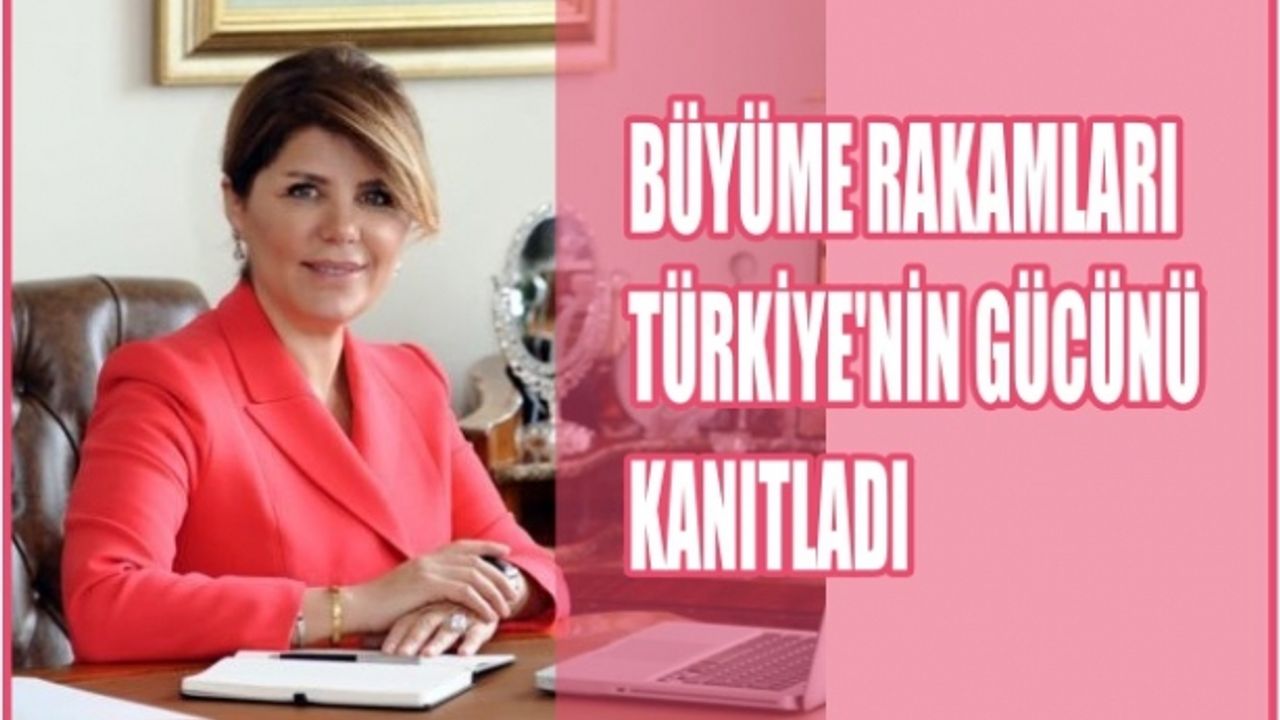 TİKAD Başkanı Nilüfer Bulut, "Büyüme rakamları Türkiye ekonomisinin gücünü kanıtladı"