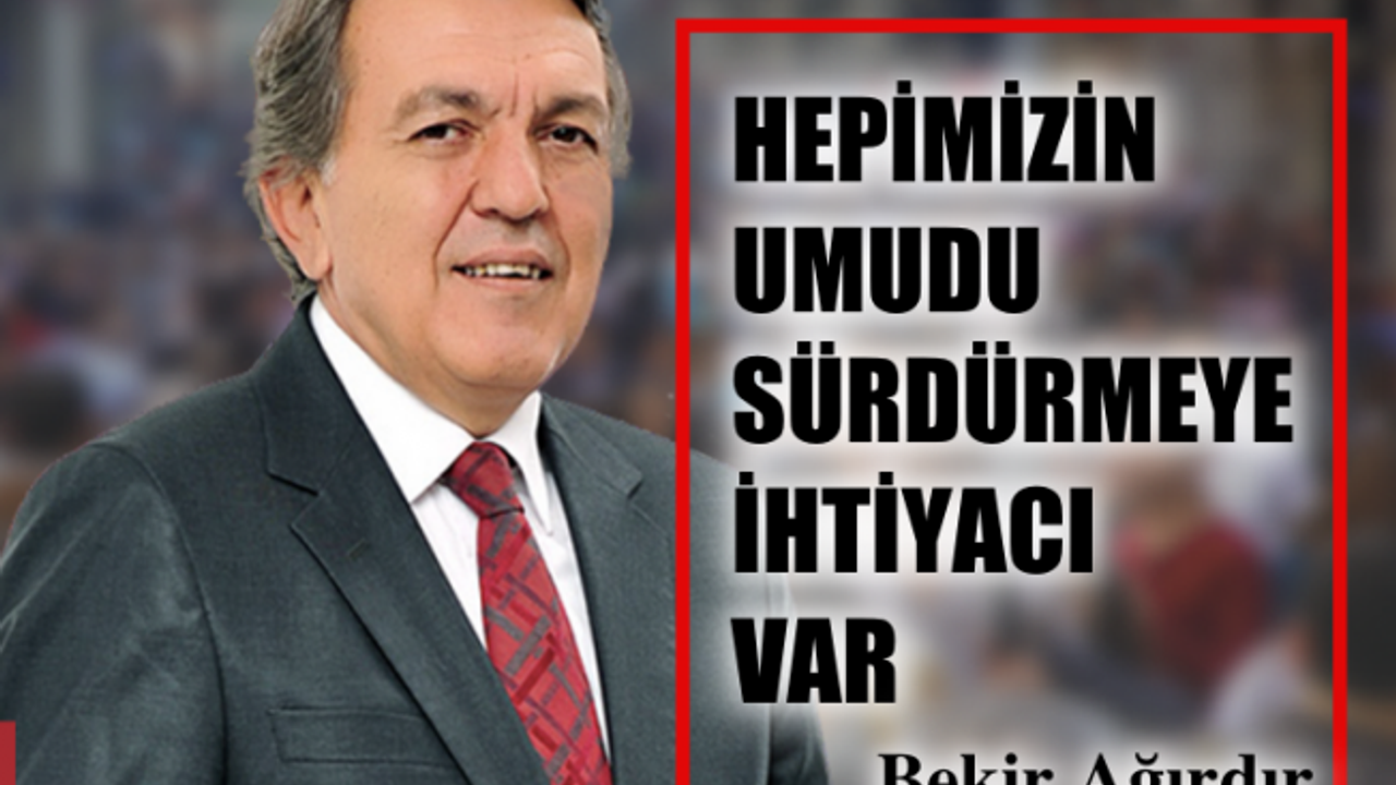KAGİDER ile buluşan Bekir Ağırdır, "Hepimizin umudu sürdürmeye ihtiyacı var"