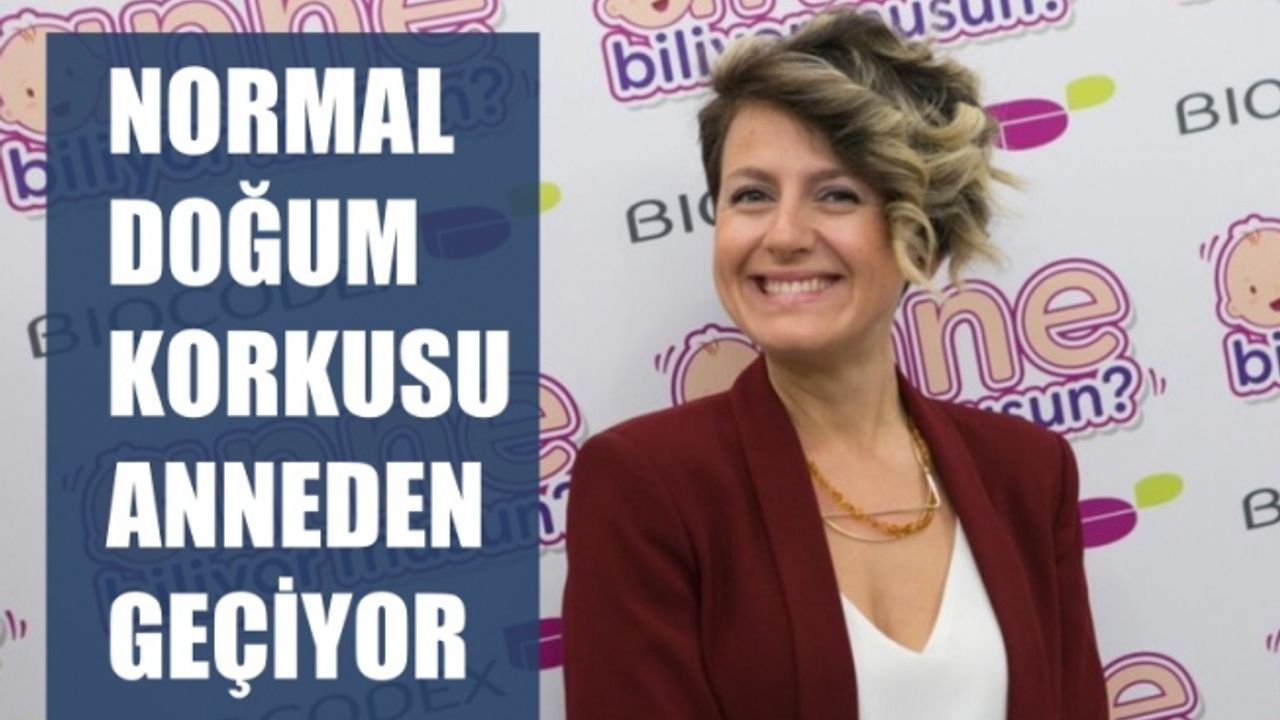 Pınar Mallı, "Normal doğum korkusu anneden geçiyor"