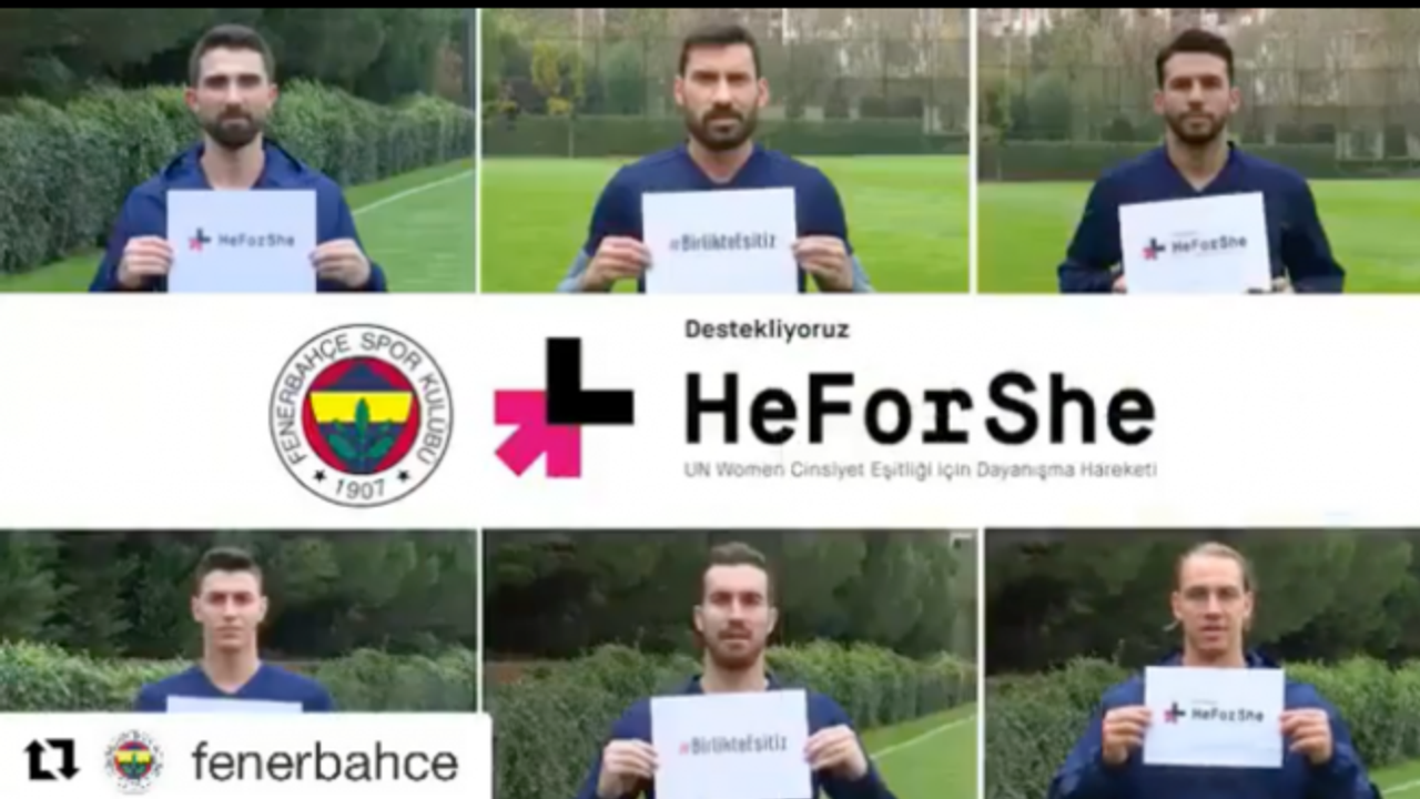 Fenerbahçeli oyuncular eşitlik için sahaya çıkacak