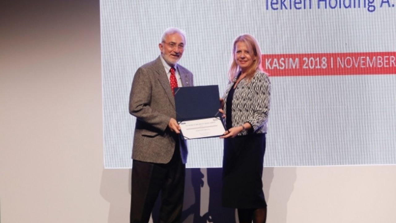  Tekfen Holding’e “Kadınlarla Güçlendirilmiş Yönetim Kurulu”Ödülü