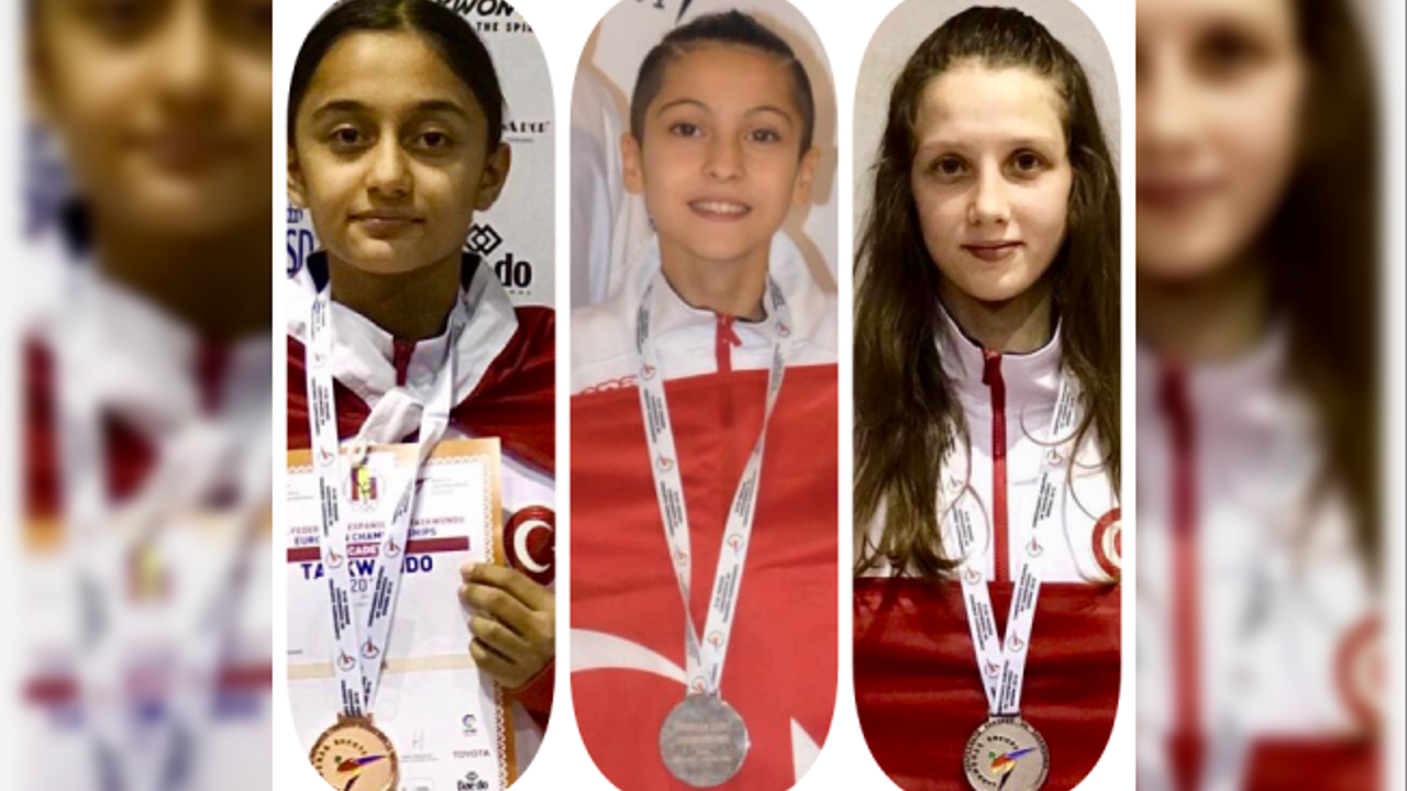 İspanya'da Nehir Geniş ve Şefika Çakal gümüş, Özge Özbey ise  bronz madalya kazandı