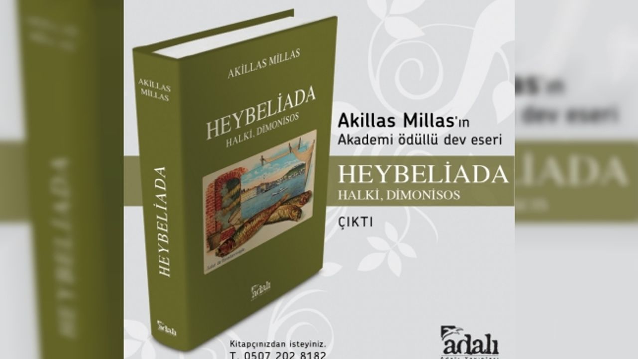 Akillas Millas'ın Heybeliada Halki, Dimonisos kitabı yeniden yayınlandı