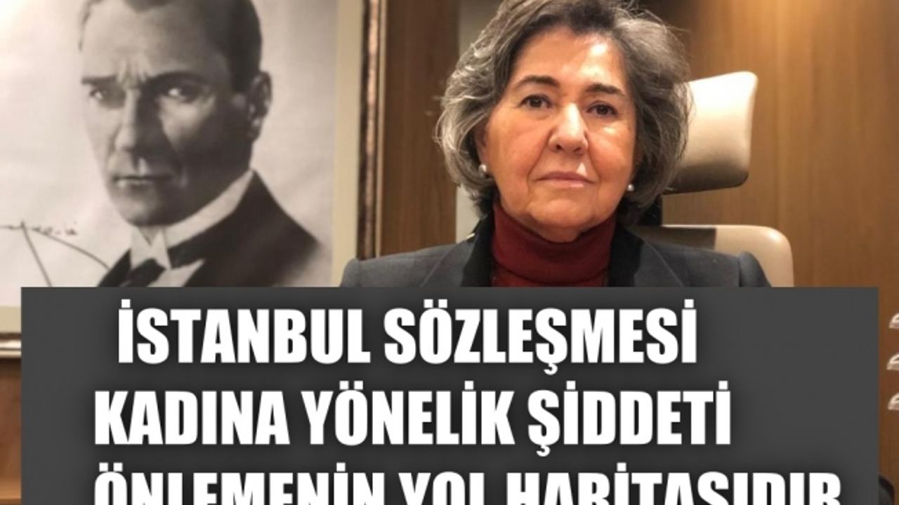 Nazan Moroğlu, "İstanbul Sözleşmesi, kadına yönelik şiddeti önlemenin yol haritasıdır"
