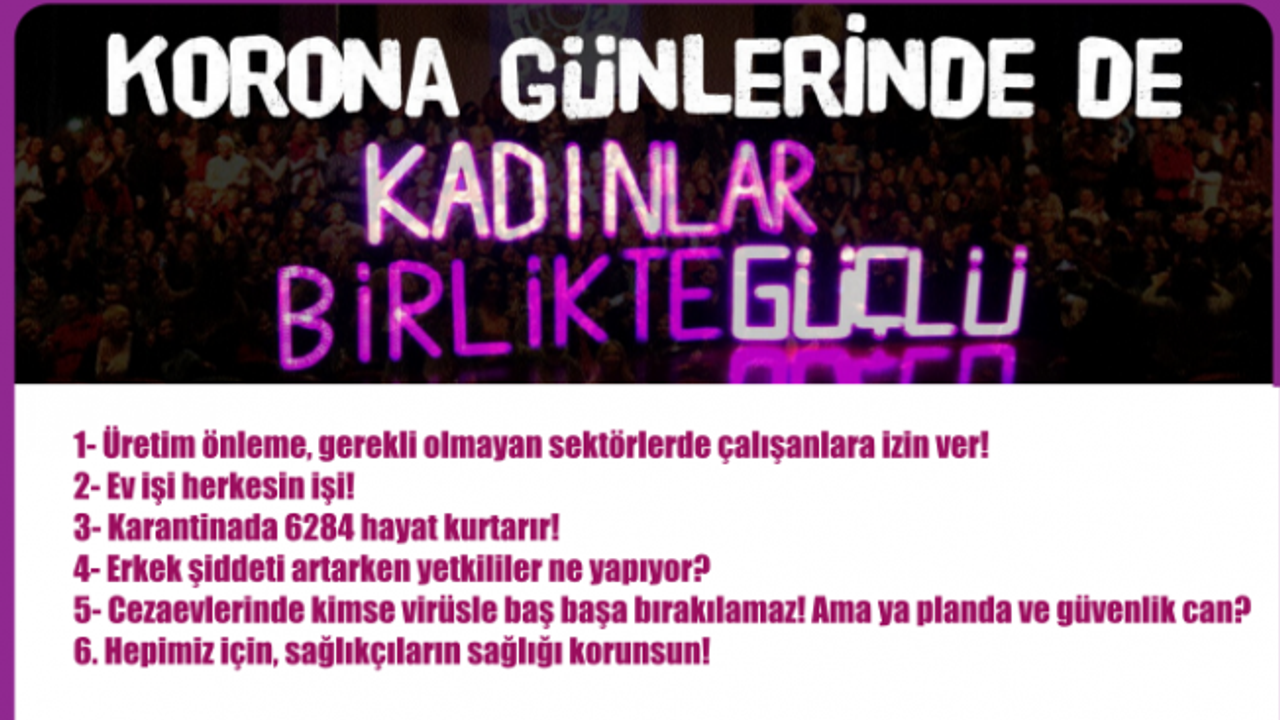 Kadın örgütlerinden acil önlem çağrısı