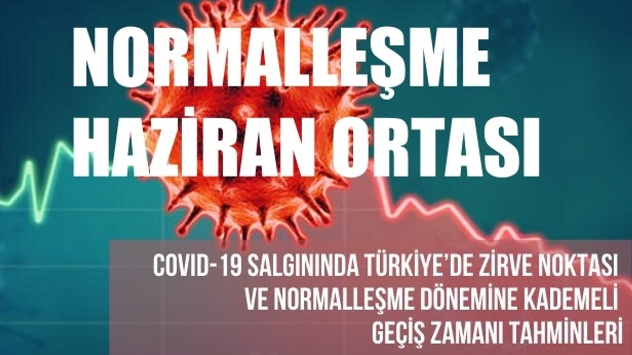 Koronavirüs ne zaman bitecek? TEPAV, "Mevcut durumda normalleşme Haziran ortasını buluyor"