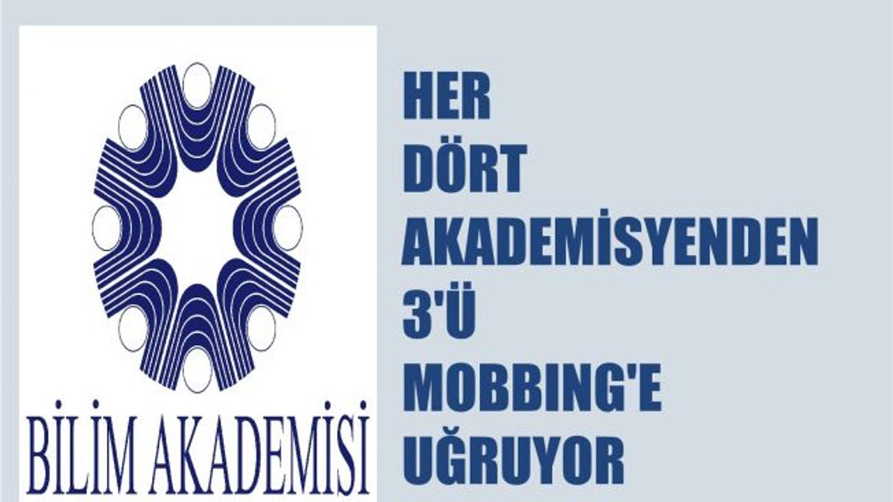 Genç BA Raporu, Her 4 Akademisyenden 3'ü Mobbing'e Uğruyor