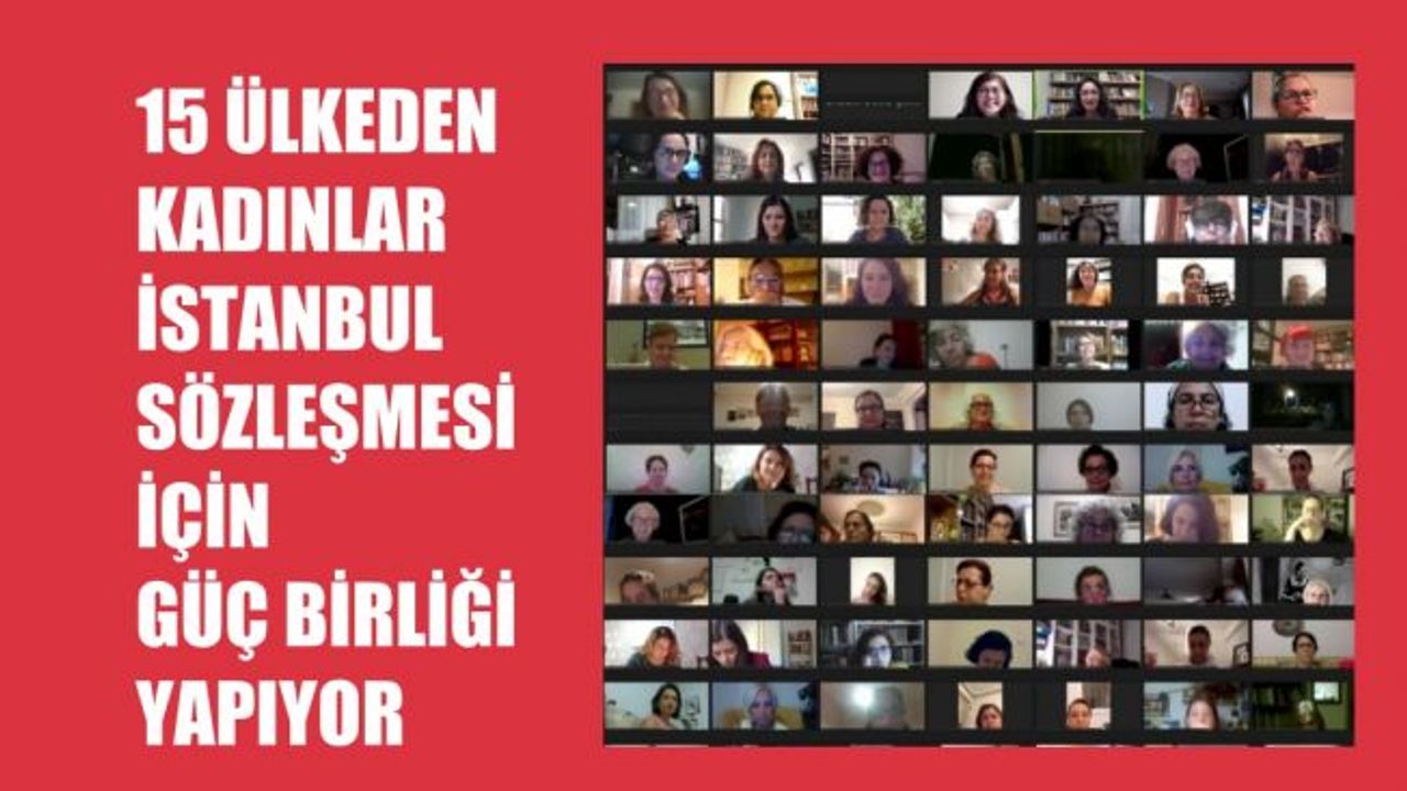 15 Ülkeden Kadın Örgütleri İstanbul Sözleşmesi İçin Güç Birliği Yapıyor