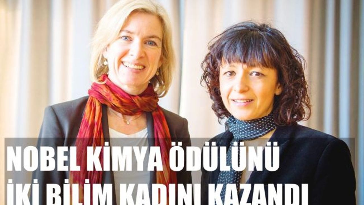 Nobel Kimya Ödülü'nü İki Bilim Kadını Kazandı