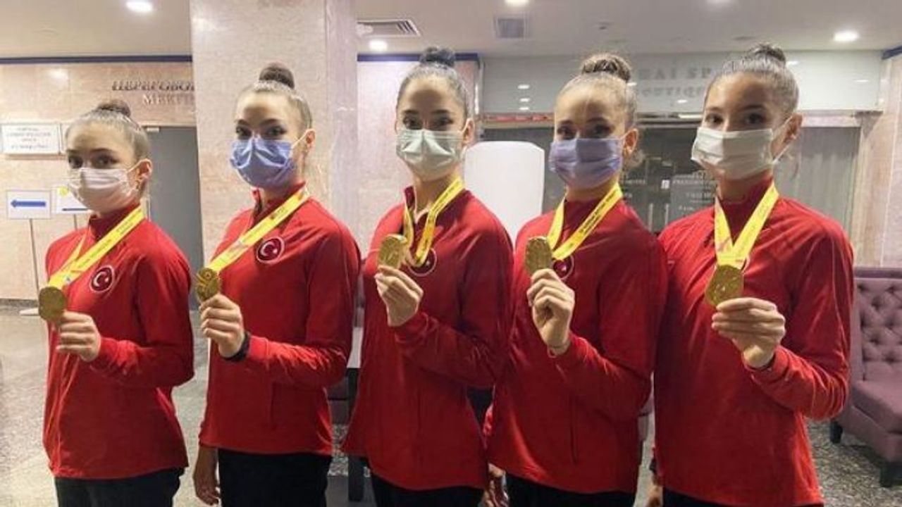 Kadın Ritmik Cimnastik Grup Milli Takımı Avrupa şampiyonu oldu