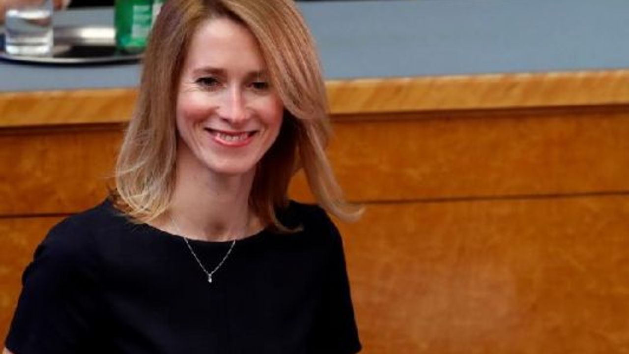 Estonya'nın ilk kadın Başbakanı Kaja Kallas oldu