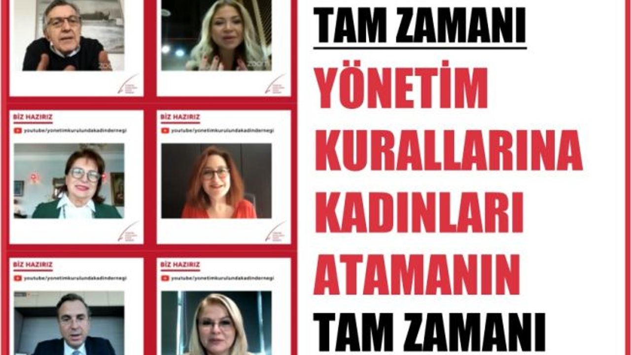 Yönetim Kurullarına Kadınları Atamanın Tam Zamanı!
