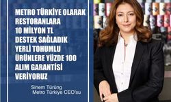 Metro Türkiye CEO’su Sinem Türüng, "Covid-19 Döneminde Restoranlara 10 Milyon TL Destek Sağladık"