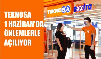 Teknosa Mağazaları 1 Haziran'dan İtibaren ‘Önlemlerle’ Birlikte Açılıyor
