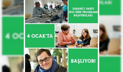 Sabancı Vakfı 2021 Hibe Programı Başvuruları 4 Ocak'ta Başlıyor