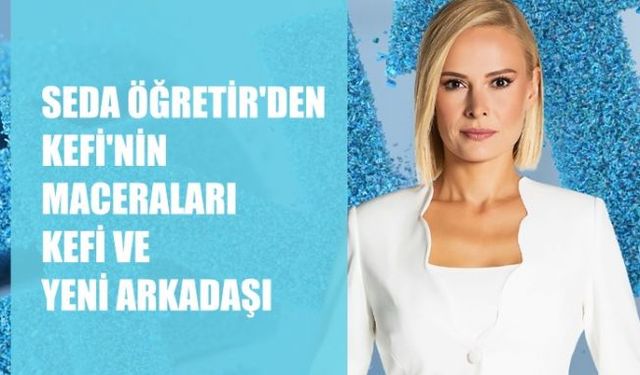 Seda Öğretir'den Yeni Kitap, Kefi’nin Maceraları / Kefi Ve Yeni Arkadaşı