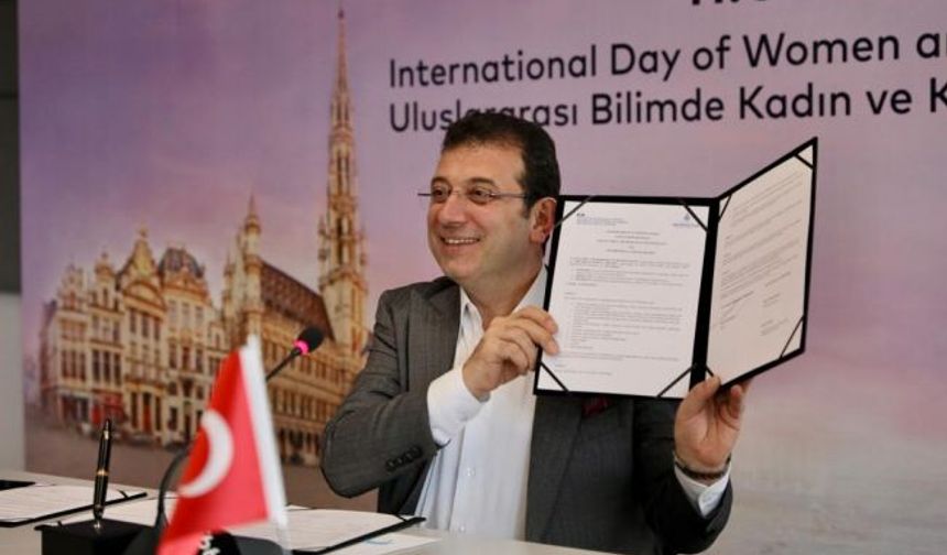İmamoğlu, "Tüm projelerimizde toplumsal cinsiyet eşitliği temel ilkemiz olacaktır”