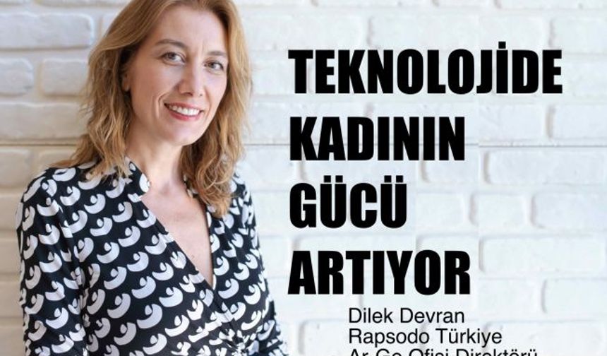Rapsodo Türkiye Ar-Ge Ofisi Direktörü Dilek Devran, “Teknoloji dünyasında kadının gücü artıyor”