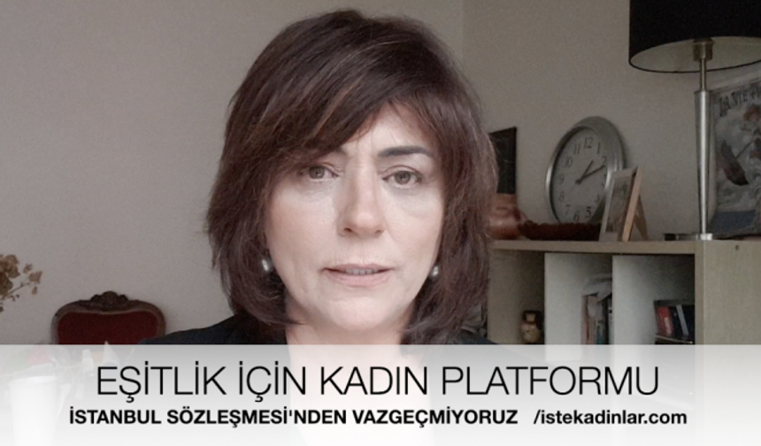EŞİK ;"Cumhurbaşkanlığı'nın İstanbul Sözleşmesi Yok Hükmündedir, Sözleşme Yürürlüktedir"